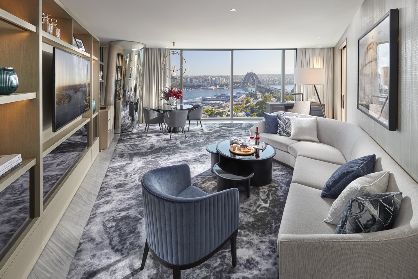 Stay at the Executive Harbour Bridge Suite Crown Sydney