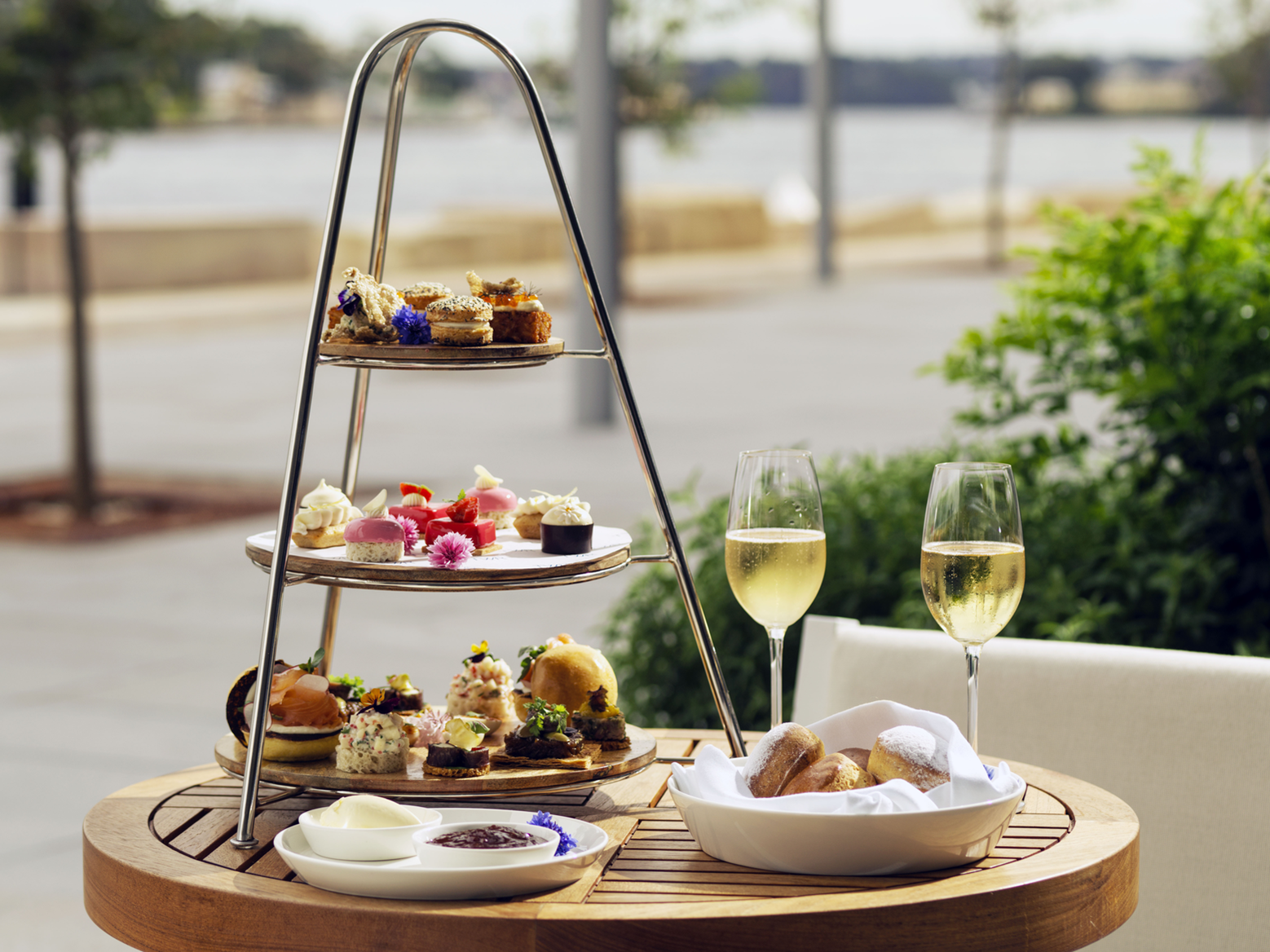 high tea at TWR cocktail bar sydney
