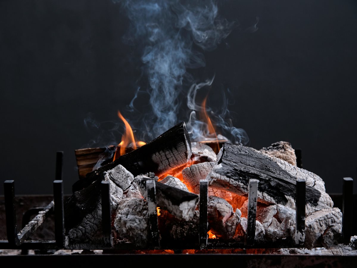 Crown Sydney Woodcut Fire