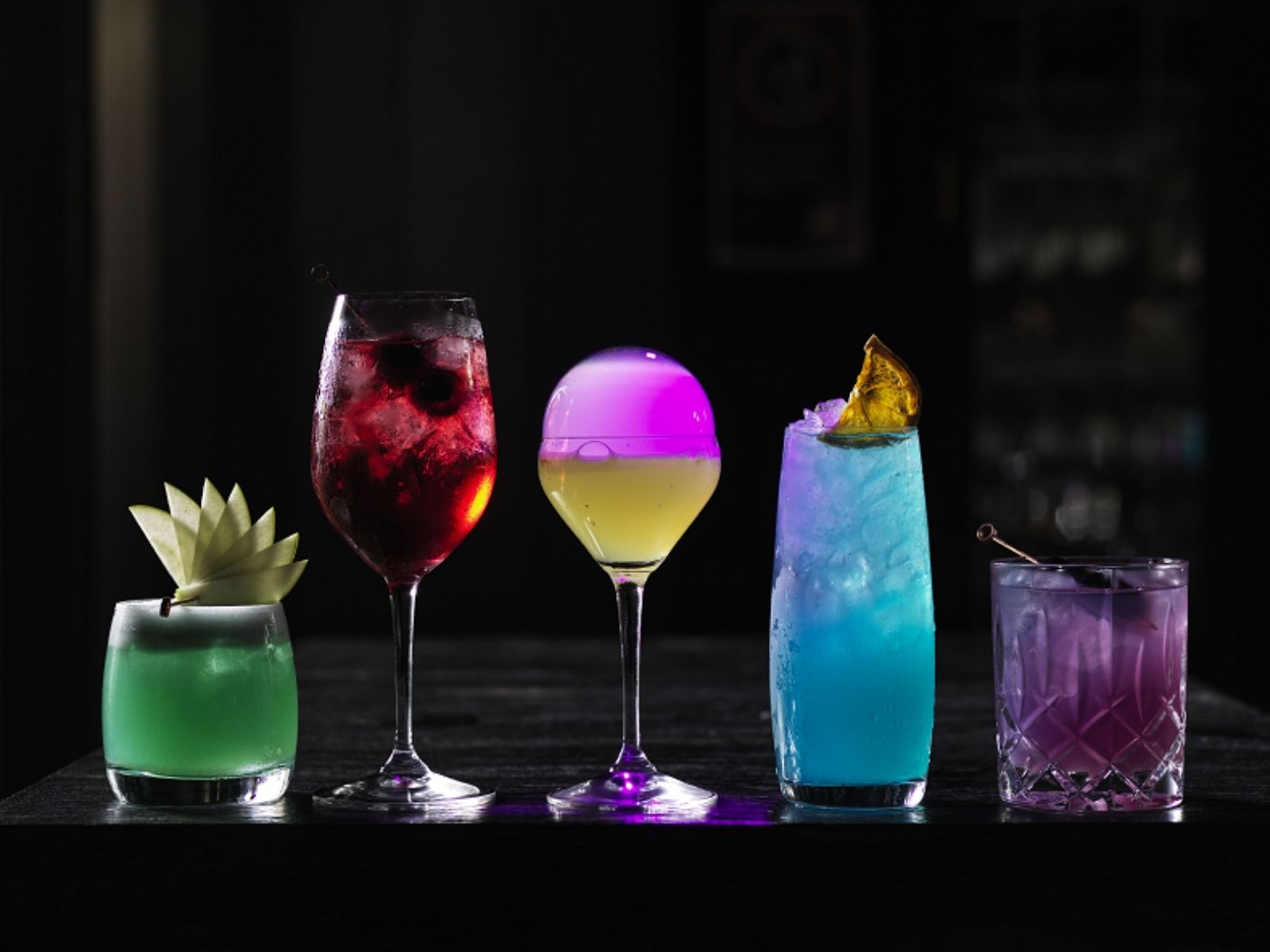 Teahouse Vivid Cocktails