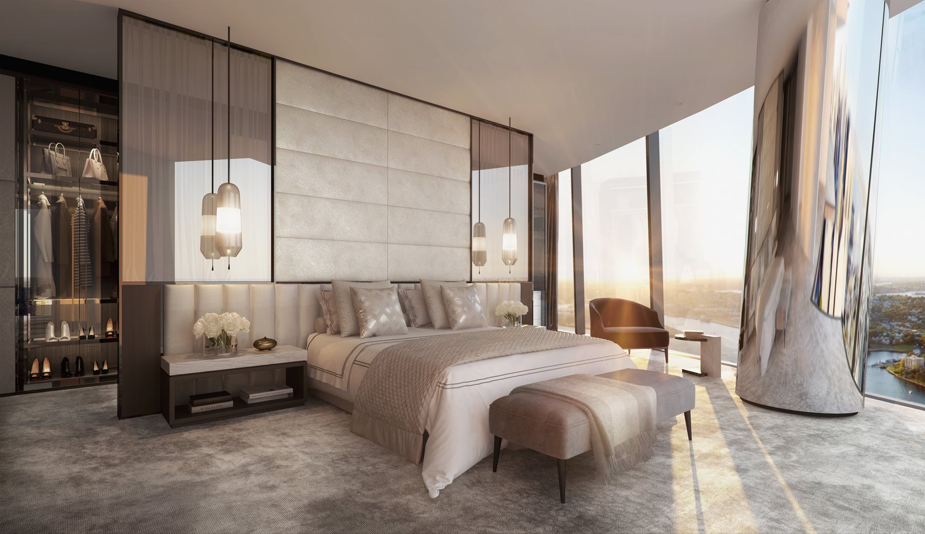 
Crown Sydney Residences Premium Apartment Bedroom