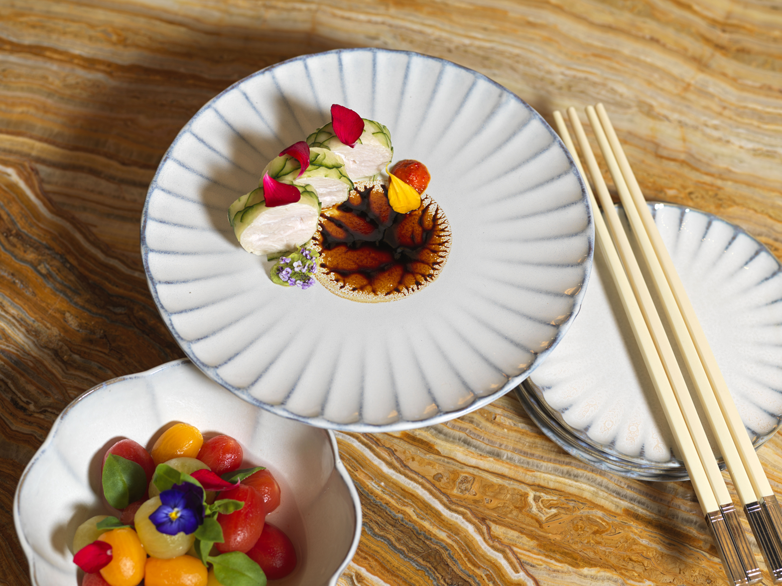 teahouse dishes
