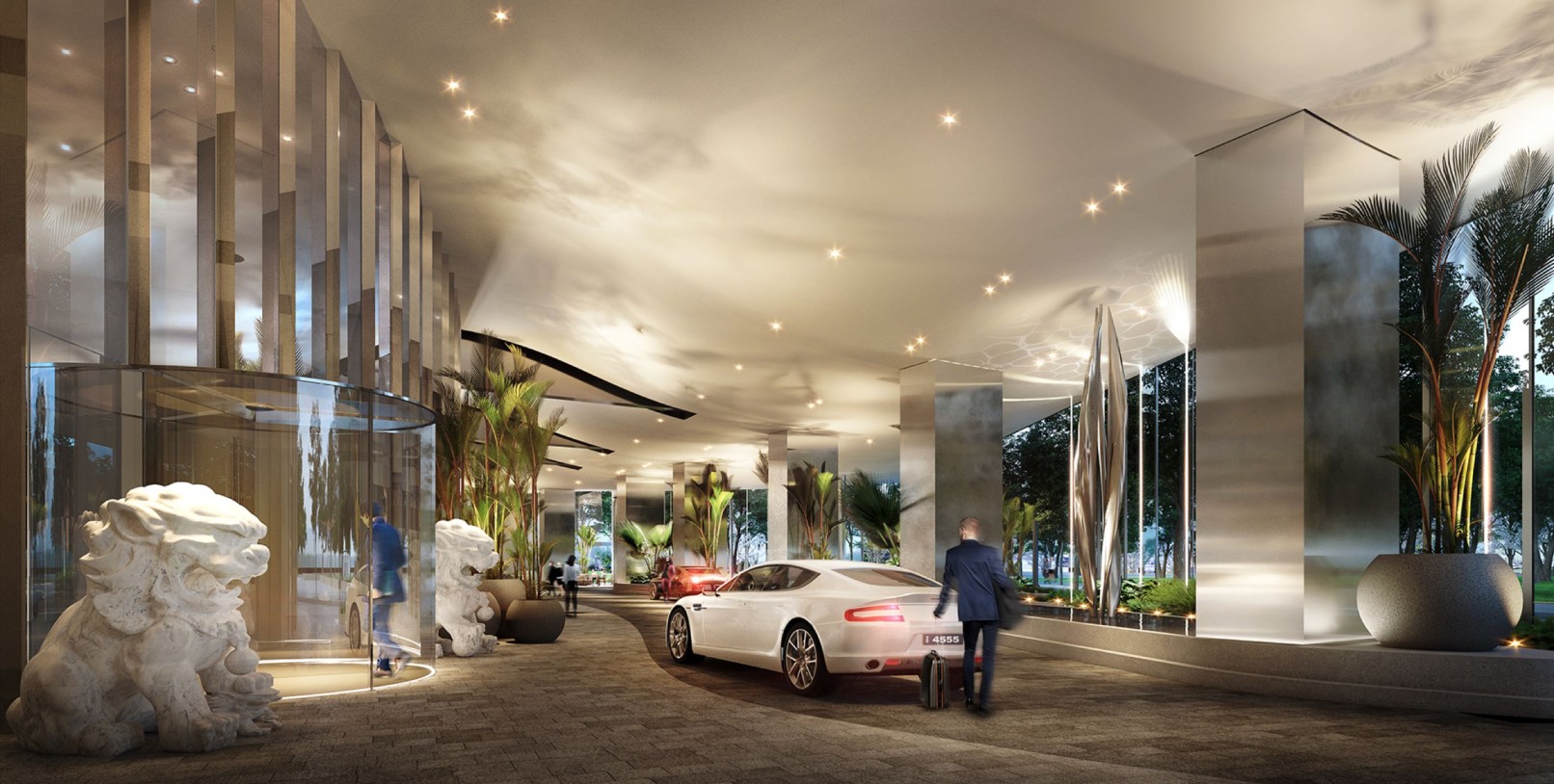 Crown Sydney Porte Cochere