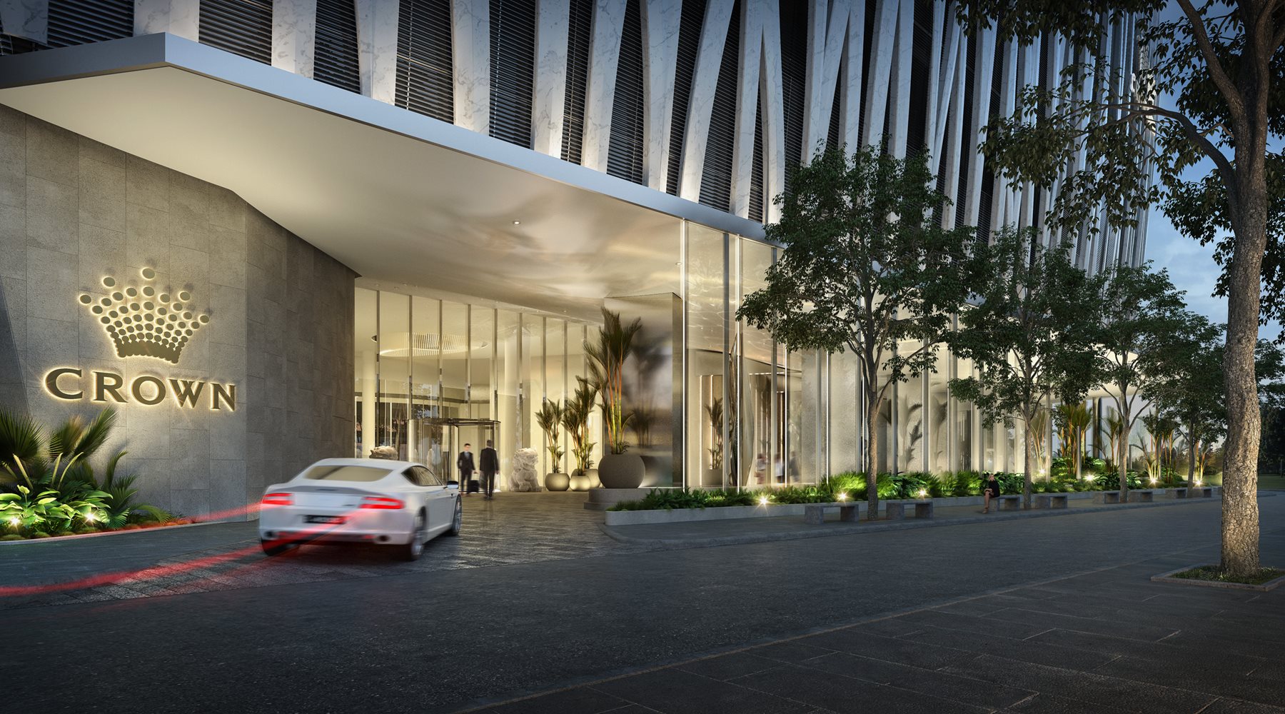 Crown Sydney Arrivals Entrance