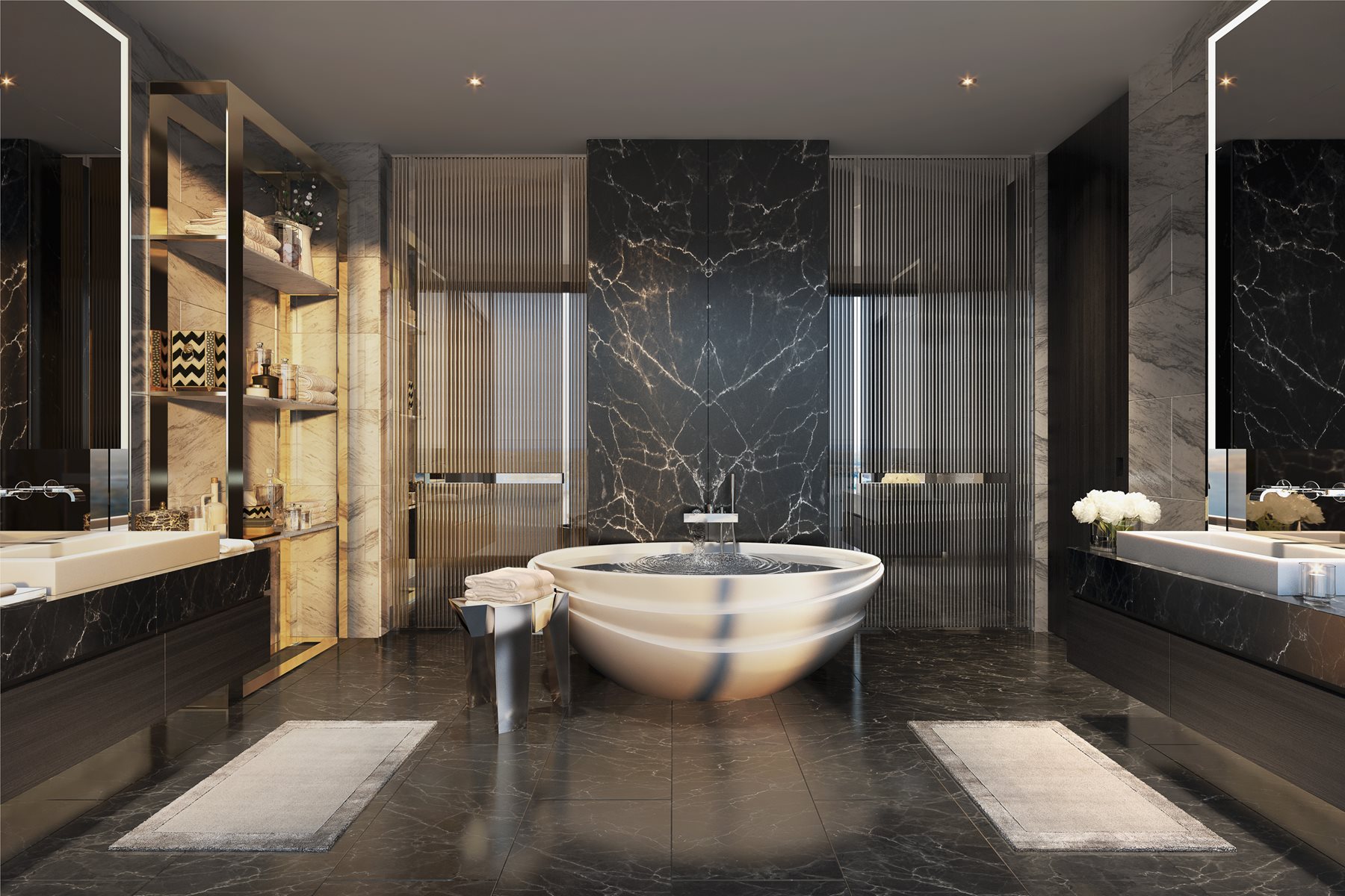 Crown Sydney Residences Premium Apartment Bathroom